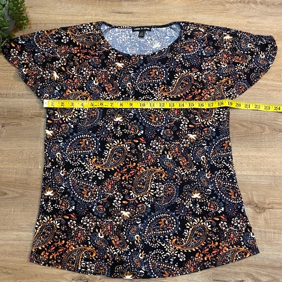 Cable & gauge t-shirt with buttons on the sleeves - Picture 4 of 7